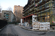 Работы по утеплению фасада здания ЖК ВЛЮБЕРЦЫ в 2017 году