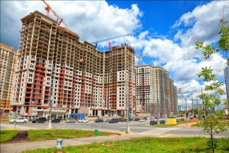За 6 месяцев в новой Москве построили 400 000 кв. м. жилья